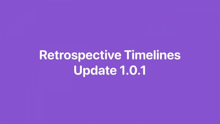 Retrospective Timelines 1.0.1