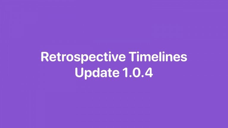 Retrospective Timelines 1.0.4