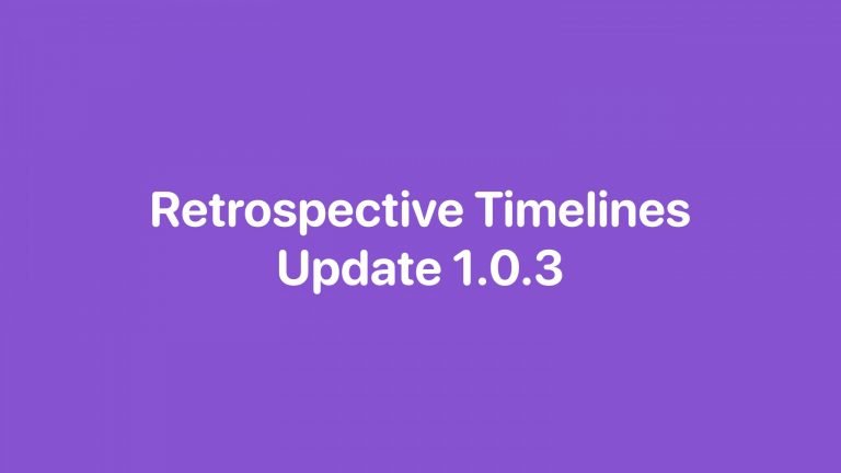 Retrospective Timelines 1.0.3