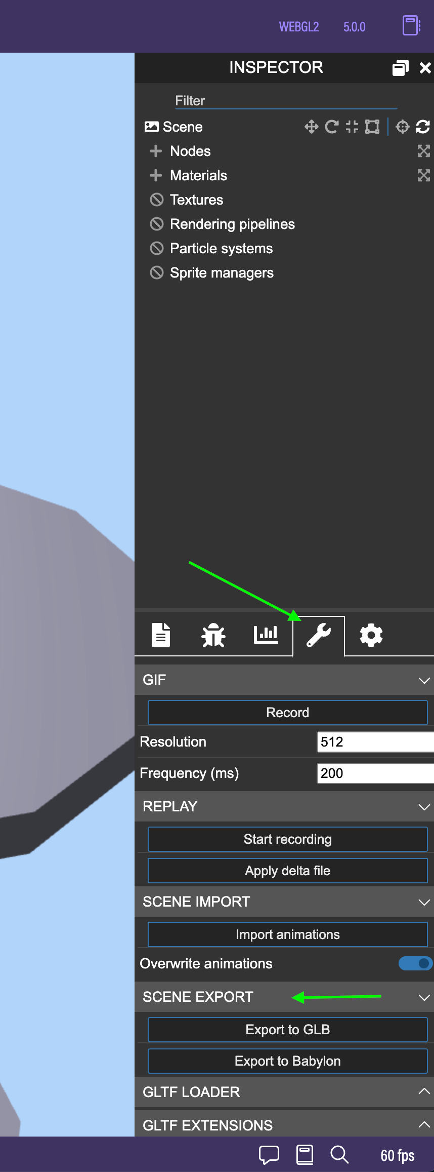 How to export a scene from the Babylon JS Playground – vrhermit