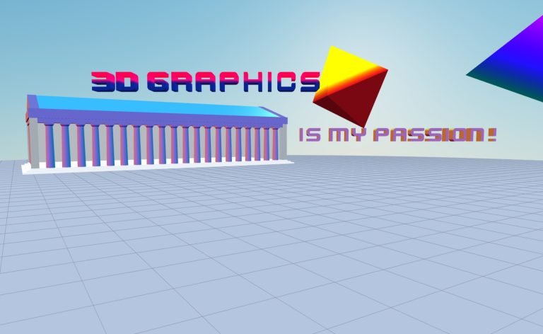 3D Graphics is my Passion